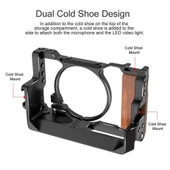 UURig C-RX100 VII Sony RX100 VII Vlog Cage Çerçeve thumbnail 4