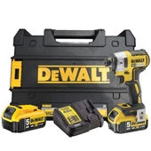 Dewalt DCF887P2 18Volt/5.0Ah Li-ion Çift Akülü Kömürsüz Profesyonel Darbeli Tornavida thumbnail 1
