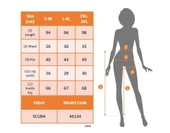 MDB Kadın Yüksek Bel önden Fermuarlı Dalgıç Tayt thumbnail 5