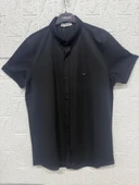 Kısa Kollu Düğmeli Gömlek thumbnail 3