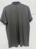 Yakası ve Kol Uçları Manşetli Polo Yaka Düğmeli Tişört thumbnail 2