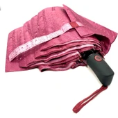 Marlux Yağmur Damla Desenli Otomatik Çanta Boy Bayan Şemsiyesi thumbnail 2