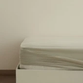 Karaca Home Basic %100 Pamuk Tek Kişilik Lastikli Çarşaf Adaçayı thumbnail 1