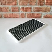 OLLEVRA Pratik Lavabo Tezgah Üstü Bulaşık Kurutmalığı Süzmatik 22x40 cm thumbnail 6