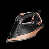 Arçelik AriaTM Expert BEU 9030 D Buharlı Ütü, SuperGlide Seramik Taban, Siyah ve Bakır, 3000W, 31.5x16x12 cm, Otomatik Kireç Temizleme, 280g Şok Buhar thumbnail 1