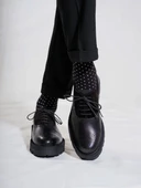 Tetri CL029 Edwin Model Gerçek Deri El Yapımı Erkek Siyah Casual Ayakkabı thumbnail 4