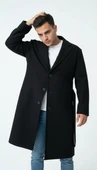 Erkek Kaşe Uzun Palto – Kışlık, Kuşaklı, Şık Modern Tasarım thumbnail 8
