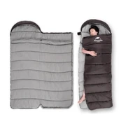 NATUREHİKE U150 UYKU TULUMU -6°C KAHVERENGİ RENK thumbnail 2