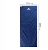 NATUREHİKE LW180 MİNİ UYKU TULUMU MAVİ RENK M BEDEN -3 DERECE thumbnail 3