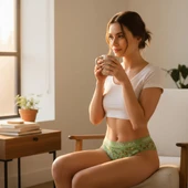 -Tortoise Desenli Kadın String Külot thumbnail 7