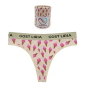 -İce Cream Desenli Kadın String Külot thumbnail 1