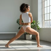 -İce Cream Desenli Kadın String Külot thumbnail 6