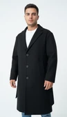 Erkek Kaşe Uzun Palto – Kışlık, Kuşaklı, Şık Modern Tasarım thumbnail 7