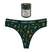 -Tİger Desenli Kadın String Külot thumbnail 1