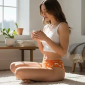 Gost Liria -Silver Cat Desenli Kadın String Külot thumbnail 7