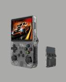 R36 Ultra Çift Joystickli Retro Oyun Konsolu 2500mAh Bataryalı thumbnail 2