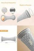 16 cm Egzersiz Topu Ayak Kol Masajı Duyu Silindiri Rulosu Topuk Dikeni Egzersizi Rahatlatıcı Roller thumbnail 3