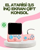 666 Oyunlu Retro Game Console – TV ve Çift Gamepad Desteği thumbnail 1