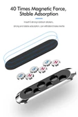 JX-007 Gümüş Çok Amaçlı Magnetic Car Holder Araç İçi Telefon Tutucu thumbnail 2