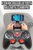 Game Stick Android Uyumlu Gamepad X3 Standlı Oyun Kolu Bluetooth Bağlantılı thumbnail 1
