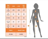 MDB Kadın Uzun Kollu Kare Yakalı Fermuarlı Parmaktan Geçmeli Dalgıç Tulum thumbnail 5