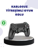 Kablosuz Titreşimli Oyun Kolu – Yüksek Hassasiyetli Analog Kontrol ve Ergonomik Tutma thumbnail 1