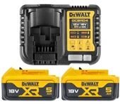 Dewalt DCH133P2 18V 5.0 Ah Çift Akülü Pnömatik Kırıcı Delici Matkap  thumbnail 3