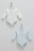 Caramell %100 Pamuk Hello Forest 2'li Bebek Body CRML.BE1954 thumbnail 4