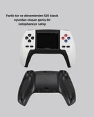 520 Klasik Oyunlu P5 ControllerView Retro Konsol – Şarjlı AV Giriş Destekli Ergonomik Tasarım thumbnail 4