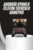 Kablosuz Oyun Kolu Bluetooth Joystick Gamepad Android Uyumlu thumbnail 2