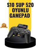 2025 A Kalite S10 Gamepad 520 Oyunlu TV Bağlantılı Retro Atari Konsolu thumbnail 1