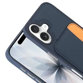 iPhone 17 Kılıf Kartlıklı X-Kart Silikon Kapak thumbnail 6