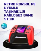 P5 Retro Oyun Konsolu | Ergonomik Tasarım Taşınabilir thumbnail 1