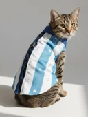 Star Sky Rain Kedi Yağmurluk Ceket thumbnail 4