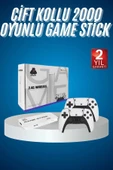 2.4 GHZ Oyun Konsolu Çift Konsol 4K Ultra Hd Game Stick thumbnail 2