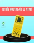 Retro Tetris El Aterisi – Pil ile Çalışan Taşınabilir Mini Oyun Konsolu thumbnail 1