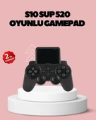 HDMI TV Bağlantılı Orijinal S10 Gamepad 520 Oyunlu 2025 Seri Oyun Konsolu thumbnail 1