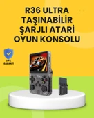 10.000 Klasik Oyunlu Taşınabilir El Konsolu USB Type-C thumbnail 1
