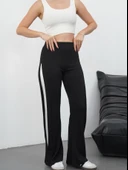 Yandan katlamalı pantolon siyah thumbnail 1