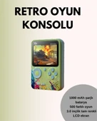 TV Bağlantılı 500 Oyunlu Mini Gameboy Konsol thumbnail 2