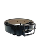 JTAW25KMR1678 KEMER KLASİK RUGAN SİYAH PU & SUNİ DERİ  JANTİ KEMER thumbnail 2