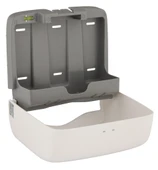 Omnipazar Xinda ZJH230 Plastik Z Katlı Kağıt Havlu Dispenseri 200'lü Beyaz thumbnail 2