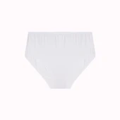 Büyük Beden 2li Yüksek Bel İz Yapmaz Slip Bambu Külot thumbnail 4