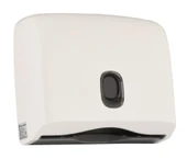 Omnipazar Xinda ZJH230 Plastik Z Katlı Kağıt Havlu Dispenseri 200'lü Beyaz thumbnail 1