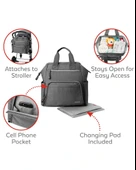 Skip Hop Main Frame El Çantası Charcoal thumbnail 4