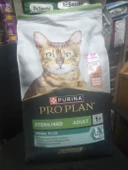 PRO PLAN KISIRLAŞTIRILMIŞ KURU KEDİ MAMA SOMONLU 10 KG+20 ADET 15 GRAM ŞEKERSİZ KEDİ ÖDÜLÜ SOMONLU thumbnail 1