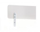 BabyDoor Bebek Güvenlik Ahşap Yatak Bariyeri 90x15 cm Beyaz mdf - 5