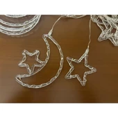 Ay Yıldız Perde Led 10 Saçaklı thumbnail 2