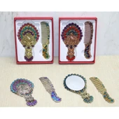 Tavuskuşu Ayna Ve Tarak Seti Küçük Boy thumbnail 1