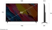 LG 55QNED70A6A 55'' 140 Ekran Uydu Alıcılı 4K Ultra HD Smart QNED TV thumbnail 3